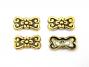 Antique Gold Floral Bow 2 Strand Spacer